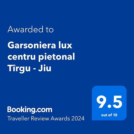 شقة Garsoniera Lux Centru Pietonal Tirgu - Jiu Târgu Jiu المظهر الخارجي الصورة